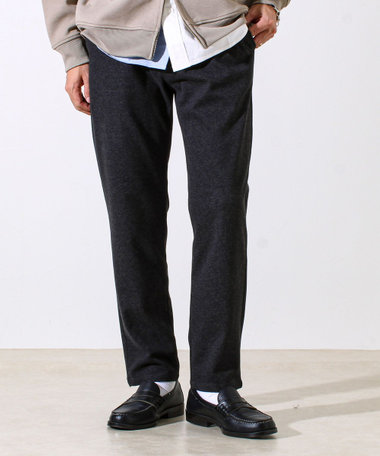 【Deep Shape】微起毛ストレッチ イージーパンツ