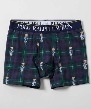 【POLO RALPH LAUREN】POLO BEAR Boxer Brief Tartan