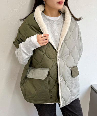 美品★ノーリーズ★リバーコート★nolley'sリバーシブル クーポン】【セール 45%OFF】＜飯豊まりえさん着用＞リバー