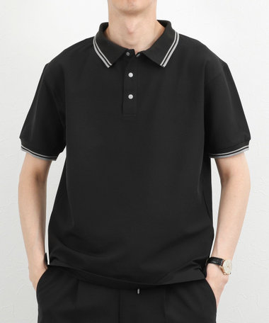 【TAION/タイオン】NON DOWN BASIC JERSEY HARF SLEEVE POLO 26SS
