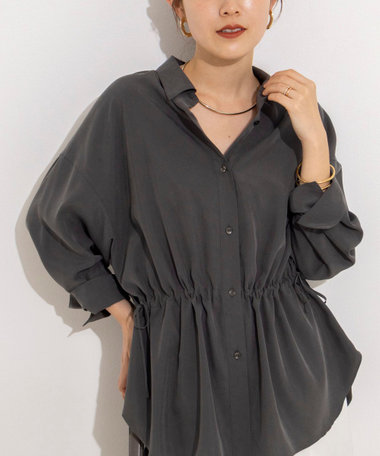 《セットアップ対応》ウォッシャブルサンドウォッシュシャツ