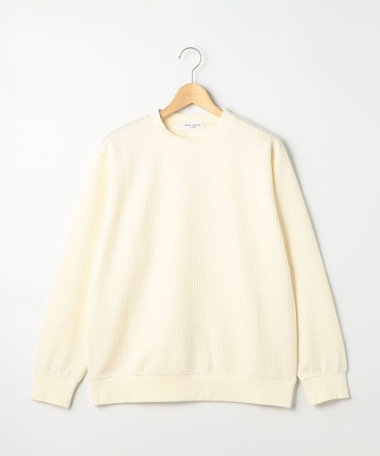 ジオメトリック地柄スウェット（5-0806-5-53-003）｜NOLLEY'S LIGHT