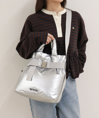 【OUTDOOR PRODUCTS】ナイロン2wayベルトトートバッグS