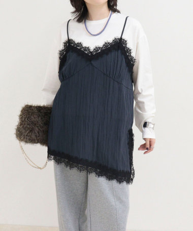 レースキャミコンビロンＴシャツ