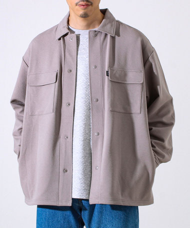 【晩夏から秋本番まで活躍】ドライリップル フラップポケットシャツ