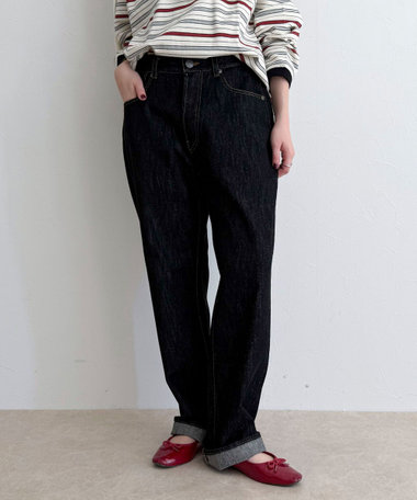 【GEVACO/ゲバコ】別注ストレートデニムパンツ