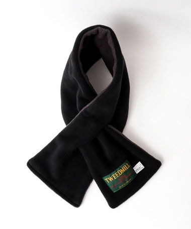 【TWEEDMILL/ツイードミル】別注R/Sフリースクロスマフラー17