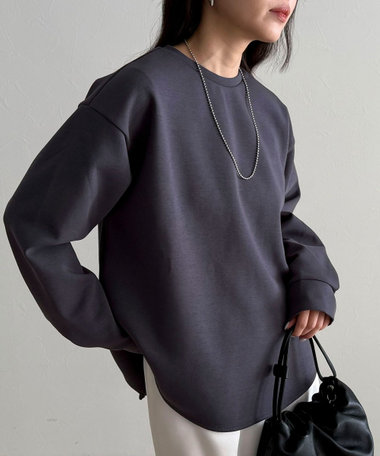 ［WEB限定 SPECIAL SALE！］バックスリットポンチプルオーバー