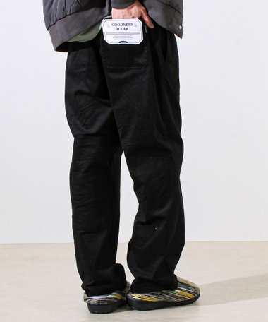 【人気シリーズ/UNISEX/4サイズ/7色展開】GOODNESS コールパンツ