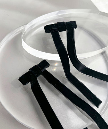 ベルベットリボンクリップセット