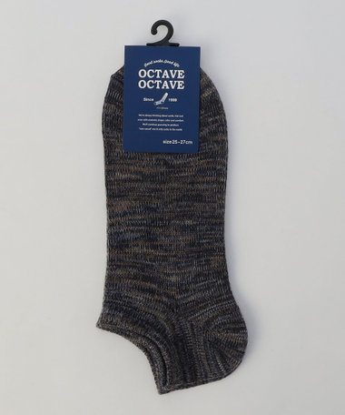 【OCTAVE OCTAVE】デニムミックスカラー ソックス