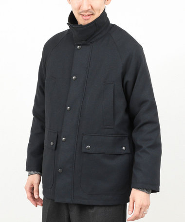 《ビジカジ対応》【TECHTWEED】【SORONA】中綿ユーティリティジャケット 25AW