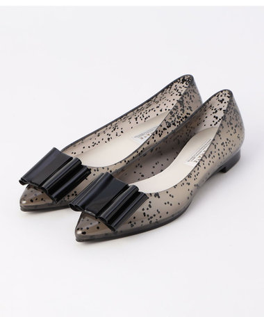 【TEMPERATE/テンパレイト】　SIMA グリッターリボンポインテッドトゥ