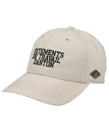 【DANTON/ダントン】＃DT-H0377 DCN 6P LOGO CAP