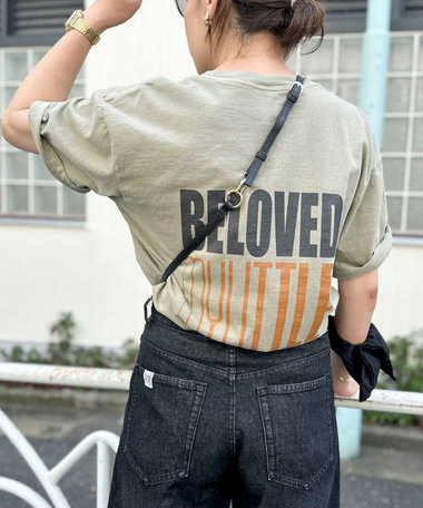BELOVED MYLITTLE ガーメントダイポケＴシャツ