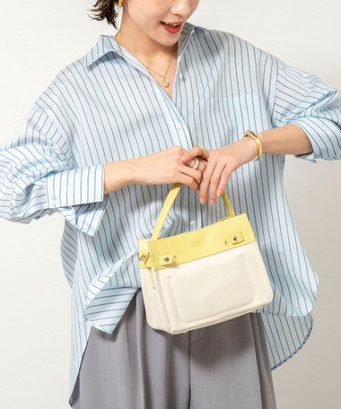 ウォッシャブルタンブラーストライプ3WAYシャツ