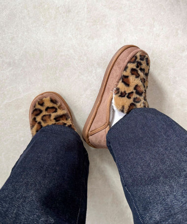 【MEI/メイ】フェイクファームートンモカシン