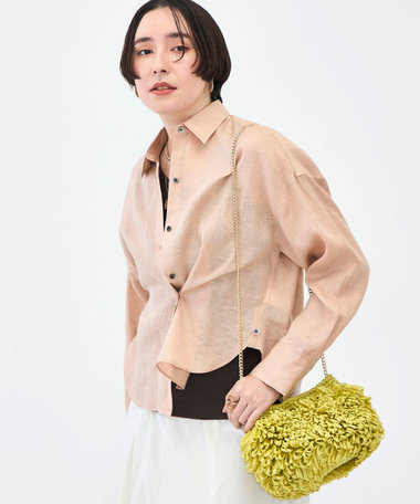 MY STANDARD マルチWAYリネンショートシャツ