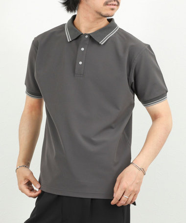 【TAION/タイオン】NON DOWN BASIC JERSEY HARF SLEEVE POLO 26SS
