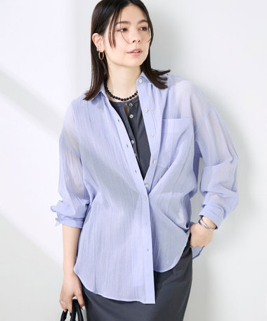 NOLLEY'S 機能性 ワンポイント ベーシック シャツ グリーン 24SS NOLLEY'S - NOLLEY'S 機能性 ワンポイント ベーシック シャツ グリーン