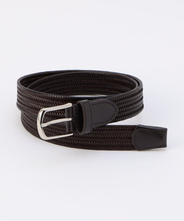 レザー編み込みベルト（5-0827-9-63-003）｜NOLLEY'S LIGHT(ノーリーズ