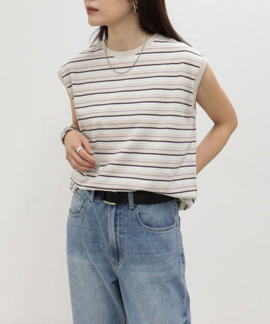 汗ジミ軽減天竺フレンチTシャツ