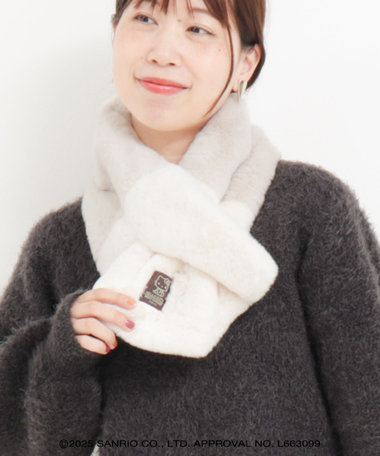 【訳あり】オルゴナイトフラワー☆キャットミニ3【小】サイズ　帽子マフラー付き フェイクファーマフラー】ポール & ジョー(PAUL & JOE ACCESSOIRES