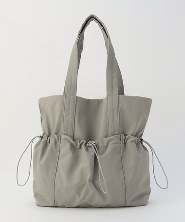 GATHERED POCKET TOTE