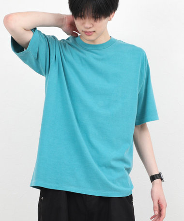【BECシリーズ】《接触冷感/UVカット》PIGMENT DYE BIO WASH ピグメント染め オーバーサイズTシャツ