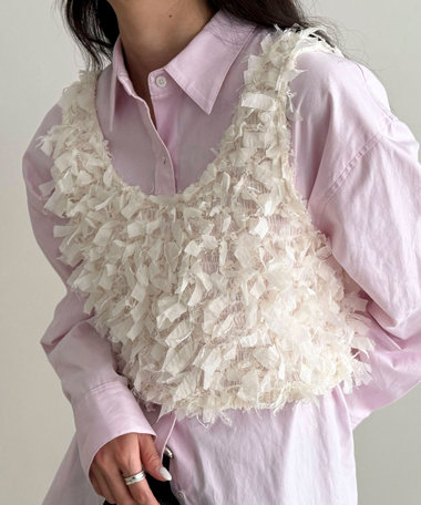 リボンテープビスチェ