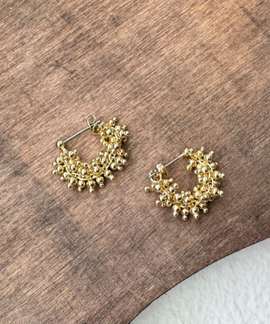 ツブツブメタルピアス