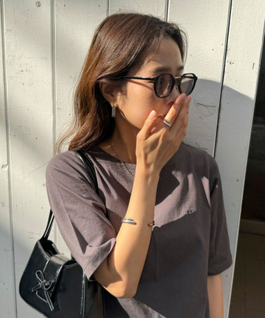 メタルセル軽量ボストンサングラス