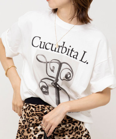 【WEB＆一部店舗限アイテム】【karl blossfeldt】プラントフォトＴシャツ