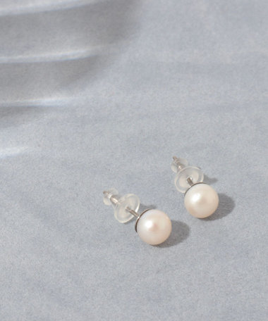 【grace grace/グラスグラス】淡水パールピアス-Greta