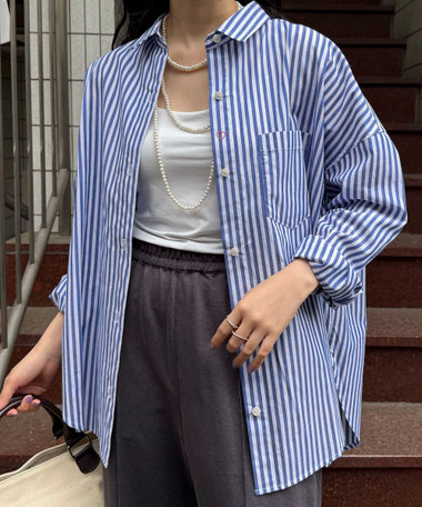 汗染み軽減加工COTTONオーバーシャツ