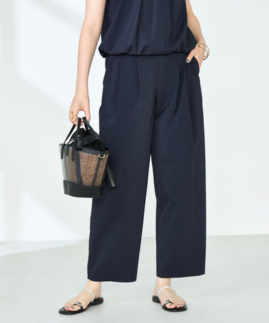 J5033 超美品 パパス カシミヤ混フラノストレッチ2タックパンツ 濃灰 52 J5033 超美品 パパス カシミヤ混フラノストレッチ2タックパンツ