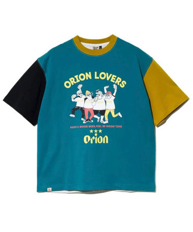 【ORION × Duckster】オリオンビールコラボTEE  ORION LOVERS TEE