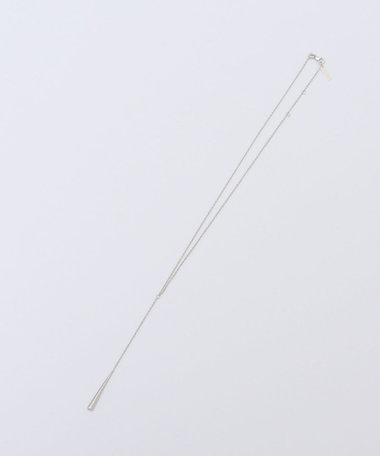 【ANNA SOTTILOTTA/アンナソッティロッタ】 DROP シルバーネックレス