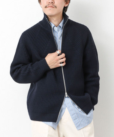 【BATONER/バトナー】SIGNATURE DRIVERS KNIT シグネチャー ドライバーズニット