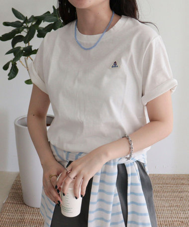 【GEVACO/ゲバコ】リネンバスクTシャツ