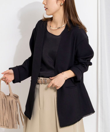 ウォッシャブルFRINGE LIGHT JACKET