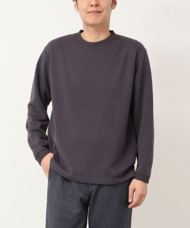 サカリバ　ロールクルーネック　ロンT