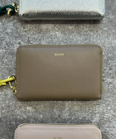 【BEAURE/ビュレ】レザーストラップウォレットM