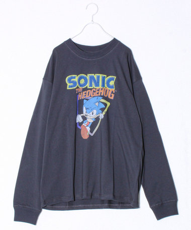 【SONIC/ソニック】UNISEX ヴィンテージ風 ロンT