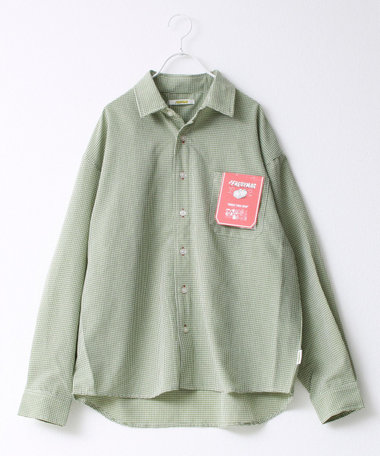 【FREDYMAC/フレディマック】シアサッカーチェックシャツ