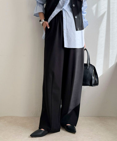 【セットアップ対応】ポンチイージーカーブパンツ