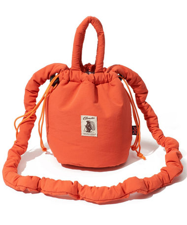【COBMASTER】PADDED-MUFFIN DRAWSTRING SHOULDERBAG