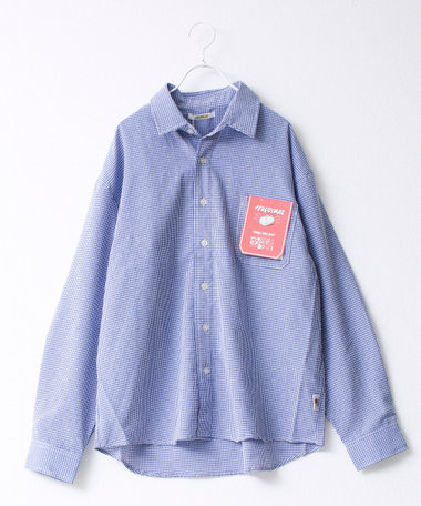 【FREDYMAC/フレディマック】シアサッカーチェックシャツ