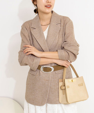 ウォッシャブルカラミオーバージャケット