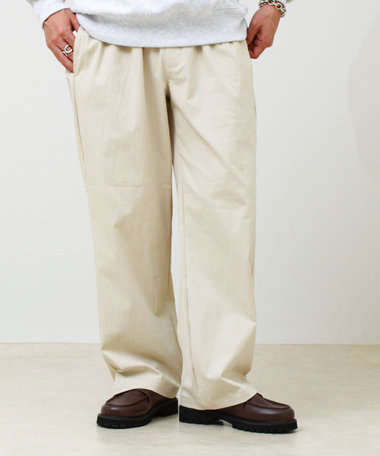 【人気シリーズ/UNISEX/5色展開】GOODNESS イージーパンツ 無地/迷彩